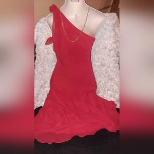 Red Dinner Party Dress